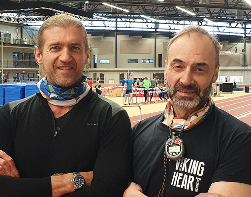 Paul Cota og Hlynur Chadwick Guðmundsson
